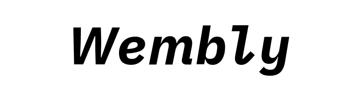 iA Writer Duospace BoldItalic  Free Fonts Download