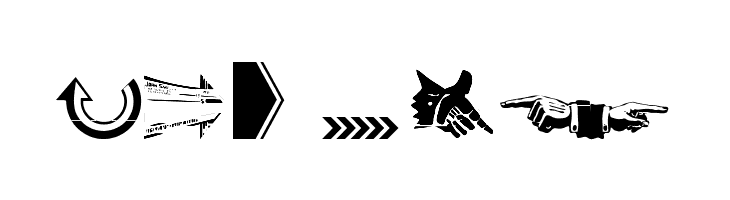 Idea Arrows  Free Fonts Download