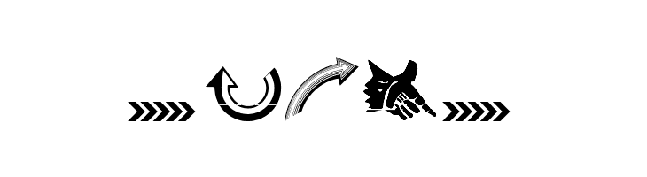 Idea Arrows  Free Fonts Download