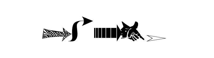 Idea Arrows  Free Fonts Download