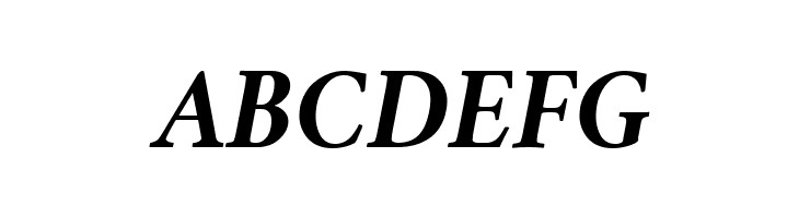 Crimson Bold Italic  Free Fonts Download