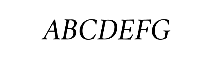 Crimson Italic  Free Fonts Download
