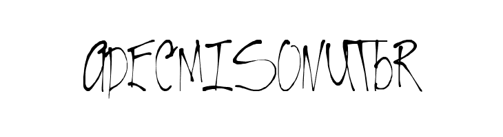 VTC-RoughedUp Thin  Free Fonts Download