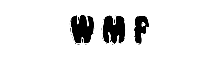 VTC Night Of The Drippy BentCaps  Free Fonts Download