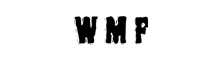 VTC Night Of The Oozie DeadCaps  Free Fonts Download