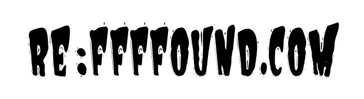 VTC Night Of The Wacked Dead  Free Fonts Download