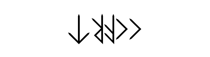 Elder-Futhark  Free Fonts Download