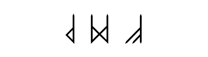 Elder-Futhark  Free Fonts Download