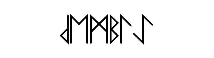 Elder-Futhark  Free Fonts Download
