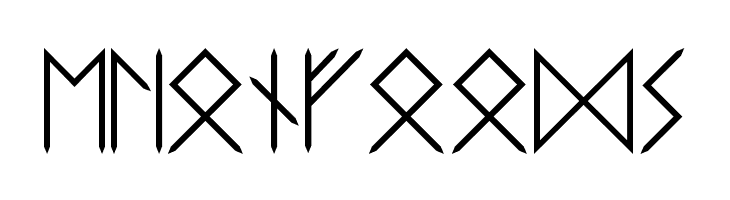 Elder-Futhark  Free Fonts Download