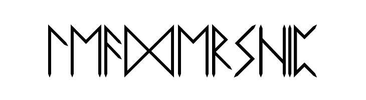 Elder-Futhark  Free Fonts Download
