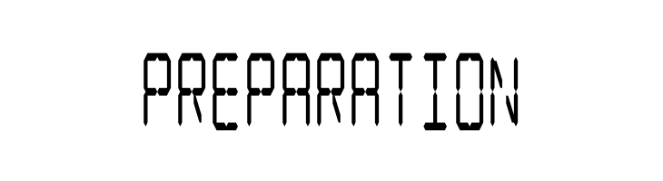 LCD Display: 14 Segment (Condensed)  Free Fonts Download