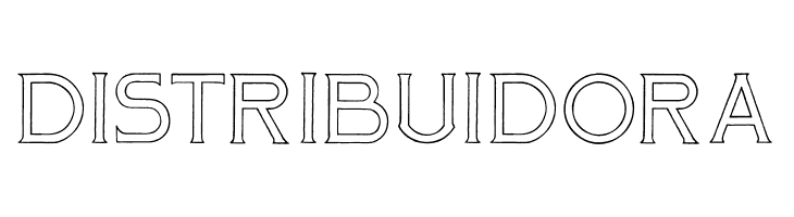 Mosaic_Outline  Free Fonts Download