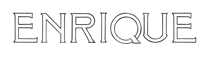Mosaic_Outline  Free Fonts Download