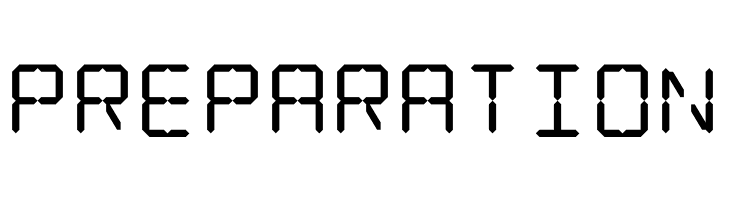 LCD Display: 14 Segment  Free Fonts Download