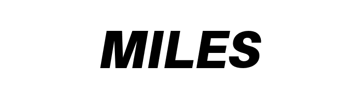 Aileron Black Italic  Free Fonts Download