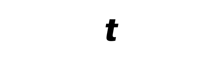 Aileron Black Italic  Free Fonts Download