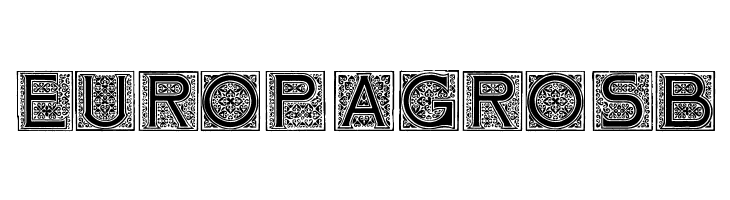 Mosaic_Initials  Free Fonts Download