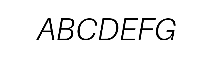Aileron Light Italic  Free Fonts Download