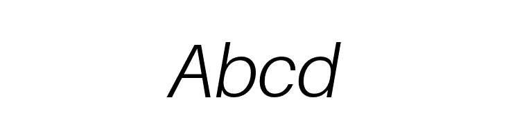 Aileron Light Italic  Free Fonts Download