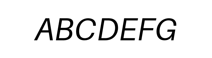 Aileron Italic  Free Fonts Download