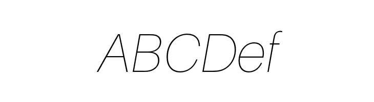 Aileron UltraLight Italic  Free Fonts Download