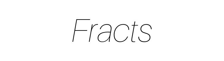 Aileron UltraLight Italic  Free Fonts Download