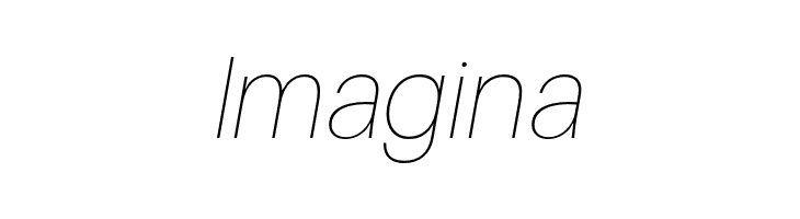 Aileron UltraLight Italic  Free Fonts Download