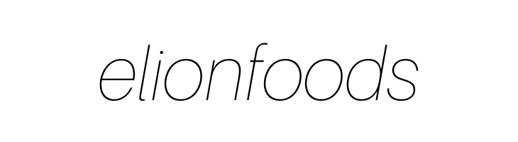 Aileron UltraLight Italic  Free Fonts Download