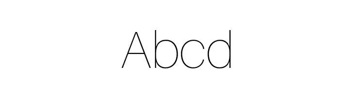 Aileron UltraLight  Free Fonts Download