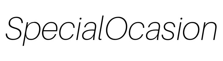 Aileron Thin Italic  Free Fonts Download