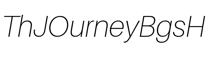 Aileron Thin Italic  Free Fonts Download