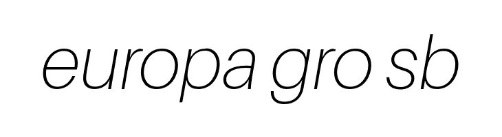 Aileron Thin Italic  Free Fonts Download