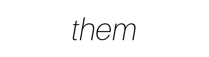 Aileron Thin Italic  Free Fonts Download