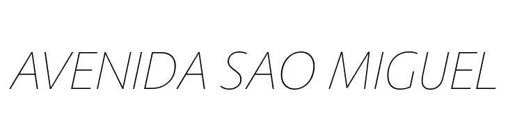 Route 159 UltraLight Italic  Free Fonts Download