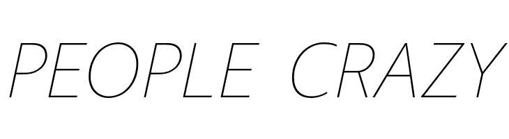 Route 159 UltraLight Italic  Free Fonts Download