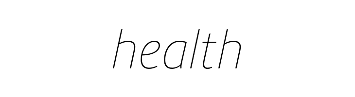 Route 159 UltraLight Italic  Free Fonts Download
