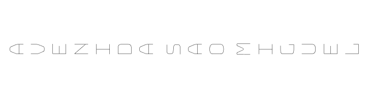 Bungee Layers Rotated Inline Regular  Free Fonts Download