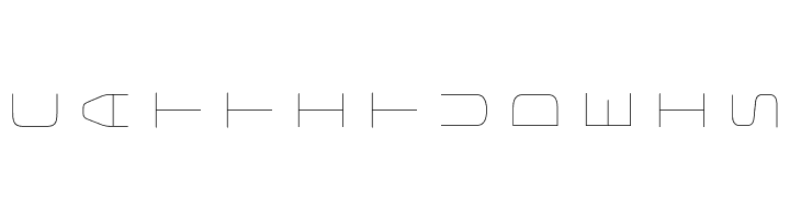 Bungee Layers Rotated Inline Regular  Free Fonts Download