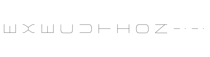 Bungee Layers Rotated Inline Regular  Free Fonts Download