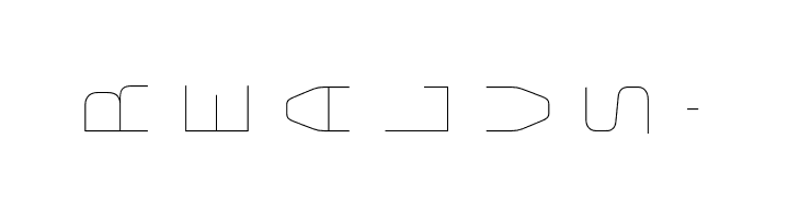 Bungee Layers Rotated Inline Regular  Free Fonts Download