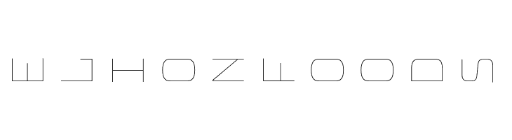 Bungee Layers Rotated Inline Regular  Free Fonts Download