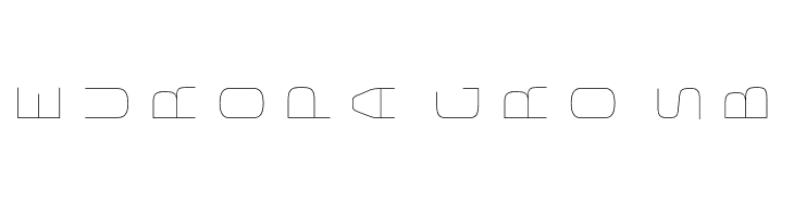 Bungee Layers Rotated Inline Regular  Free Fonts Download