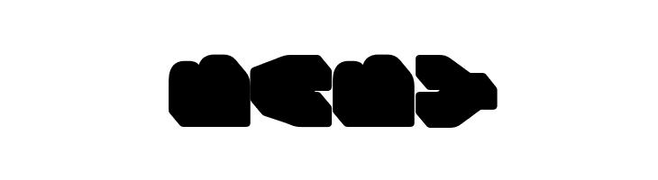 Bungee Layers Rotated Shade Regular  Free Fonts Download