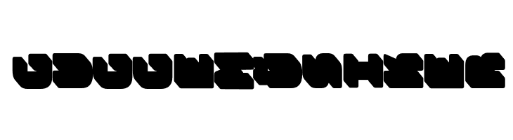 Bungee Layers Rotated Shade Regular  Free Fonts Download