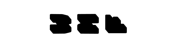 Bungee Layers Rotated Shade Regular  Free Fonts Download