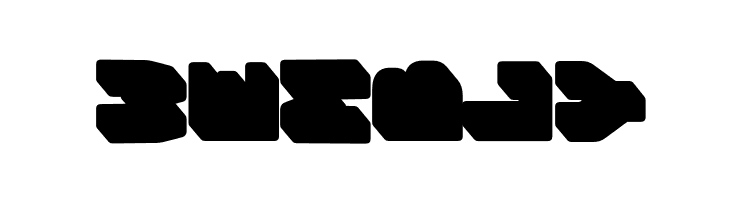 Bungee Layers Rotated Shade Regular  Free Fonts Download