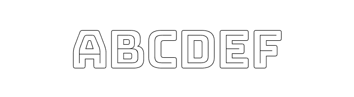 Bungee Outline  Free Fonts Download