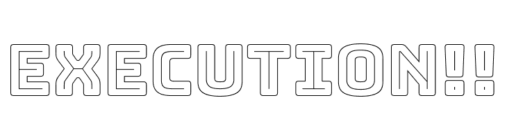 Bungee Outline  Free Fonts Download