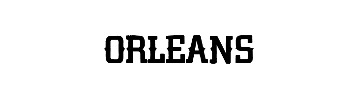 ORLEANS BEARDBONE PERSONAL USE  Font